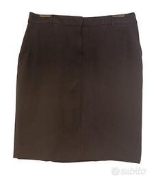 Mini gonna in poliestere di colore nero - Cacharel