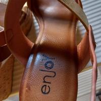 Zeppe donna color oro n.39