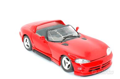 Dodge Viper Burago 1.24 modellino macchina 