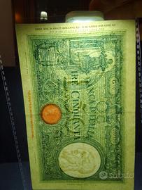50 Lire Grande "L" Fascio in (ALTA  CONSERVAZIONE