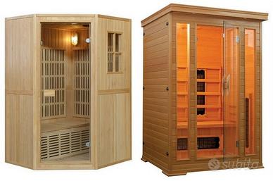 Sauna NUOVA infraossi o finlandese in varie misure