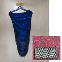 vestito a fascia+ pochette 