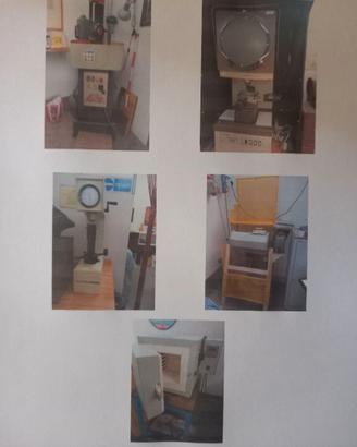 Attrezzatura per laboratorio meccanico