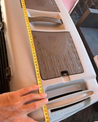 kennel trasportino auto xxl