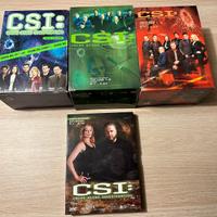 CSI cofanetti DVD stagioni 1-2-3-5