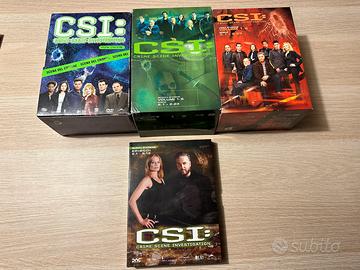 CSI cofanetti DVD stagioni 1-2-3-5