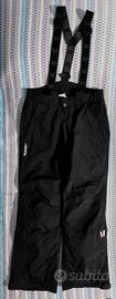 Pantaloni da sci da uomo con bretelle