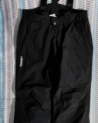 Pantaloni da sci da uomo con bretelle