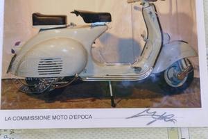Vespa Piaggio 125 d'Epoca 1960
