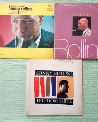 Collezionismo Sonny Rollins lotto 3 vinili Jazz