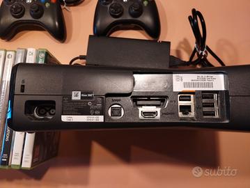 XBOX 360 2 controller e 10 giochi