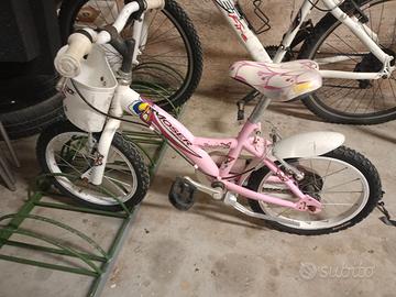 Bici  mia 14 ' per bimba 4/6 anni