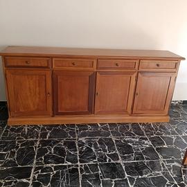 credenza e tavolo allungabile 