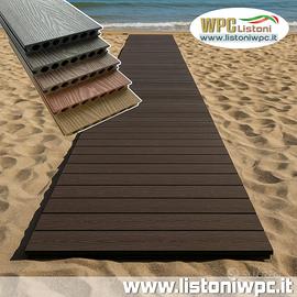 Passerella pavimento pedane doghe listoni wpc