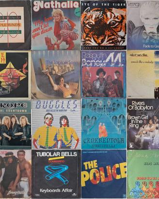 Dischi vinile 45 giri - Pop & Italo Dance 80