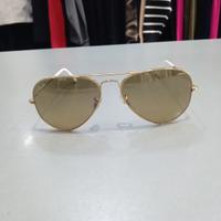 A1113 Ray-ban Aviator Rb3025 Tg55 Montatura Oro Le