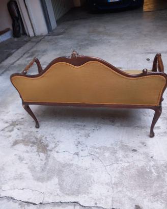 Divano 2 posti stile Liberty primi del 900