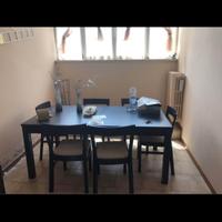 Tavolo wenge con 6 sedie