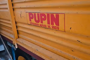 Rimorchio agricolo Pupin 30RT Cassone ribaltabile