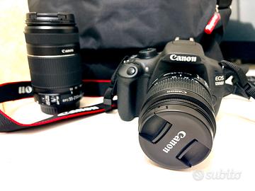 Reflex Canon Eos 1200d 2 obiettivi