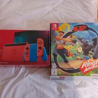 Nintendo switch + ring fit