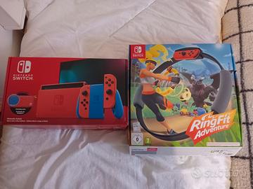 Nintendo switch + ring fit