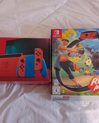 Nintendo switch + ring fit