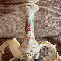 Lampadario decorato in ceramica in perfetto stato