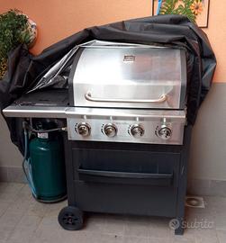 Barbecue a gas