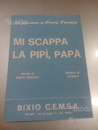 Spartiti musicali MI SCAPPA LA PIPì, PAPAA'