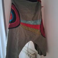 pantalone etnico taglia unica