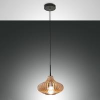 Lampadario a sospensione in vetro Fabas