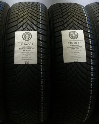 4 GOMME 215 60 17 YOKOHAMA A67734