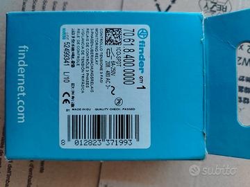 Relè di controllo Finder 3 fasi 1 contatto 6A