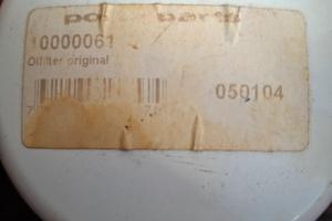 Filtro olio volvo v 70 t5