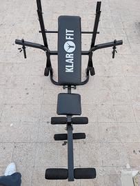 Panca multifunzione palestra petto + leg extension