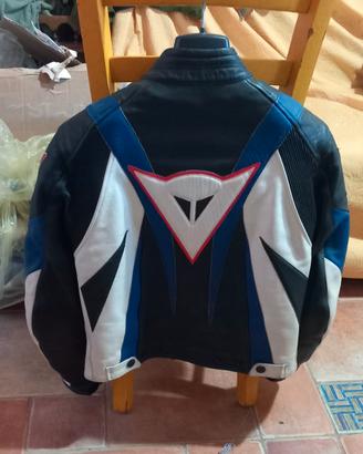 giubbino Dainese in pelle taglia 40