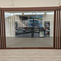 Pergola con telo retraibile