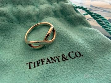 Anello Tiffany & co infinito in argento 925