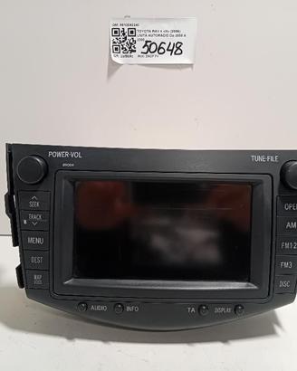 AUTORADIO MP3 TOYOTA Rav4 4° Serie 8612042240 2AD