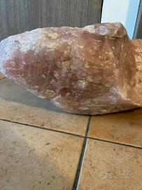 Pietra Quarzo rosa da 19 kg