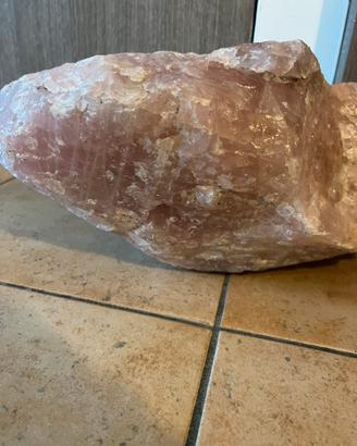 Pietra Quarzo rosa da 19 kg