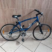 Bicicletta btwin blu