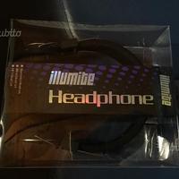 Illumite Headphone Cuffie h1 nere NUOVE