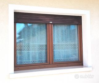 Finestra doppia anta in PVC Finstral