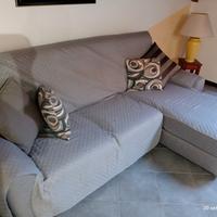 divano con penisola  3 posti 