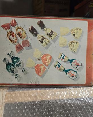 scatola latta anni 50