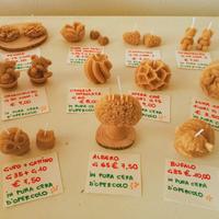 Candele in pura cera d'api 