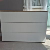 como' con tre cassettoni