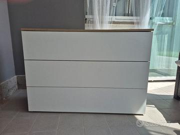 como' con tre cassettoni